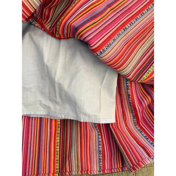 Crosby by Mollie Burch Multicolor Striped Tiered Sundress Women’s S Boho - Picture 8 of 8